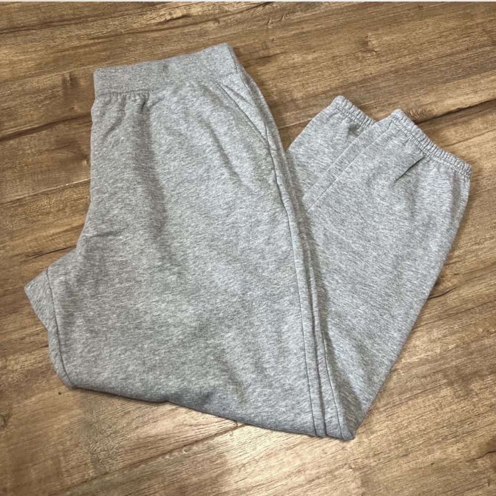 Grey sweatpants